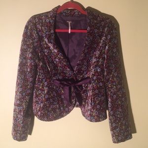 Free People Velvet Jacket